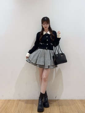 「INGNI（イング）のアイテム」を使った、nanaさん（レディース・158cm）の秋コーディネート