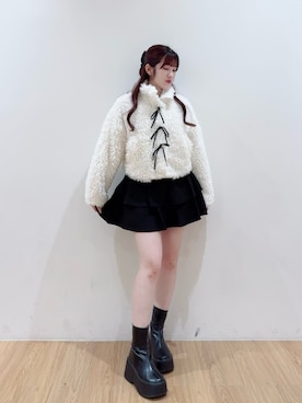 「INGNI（イング）のアイテム」を使った、nanaさん（レディース・158cm）の秋コーディネート