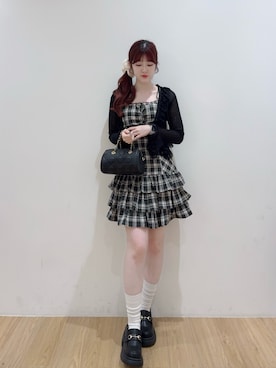 「INGNI（イング）のアイテム（バッグ）」を使った、nanaさん（レディース・158cm）の春コーディネート