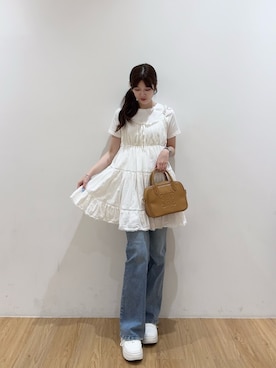 nanaさん（骨格ストレート・レディース・158cm）の夏コーディネート