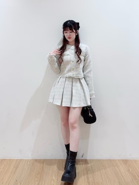 nanaさん（レディース・158cm）の冬コーディネート