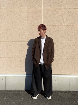 tsubasaさん（メンズ・170cm）の冬コーディネート