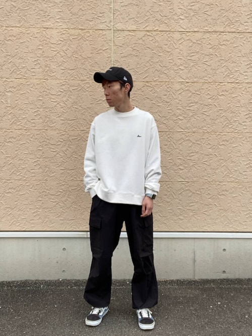 サイドポケット スウェットプルオーバー