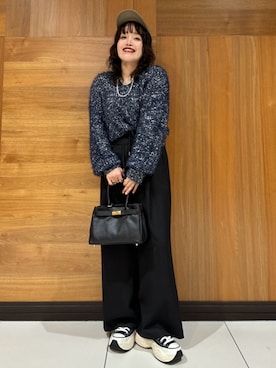 「By/m（バイエム）のアイテム」を使った、eriさん（レディース・156cm）の秋コーディネート