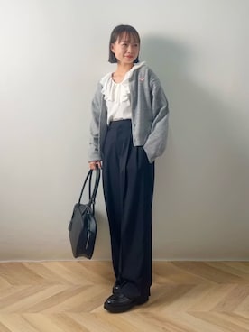 eriさん（レディース・153cm）の秋コーディネート