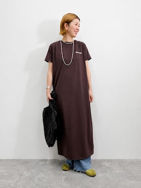 「PAES（ペイズ）のアイテム」を使った、eriさん（レディース・166cm）の夏コーディネート
