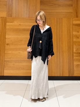「PAES（ペイズ）のアイテム」を使った、eriさん（レディース・155cm）の夏コーディネート
