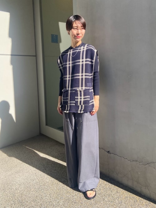 GALERIE VIE（ギャルリー ヴィー） ベスト ジレ ラッセルコットン
