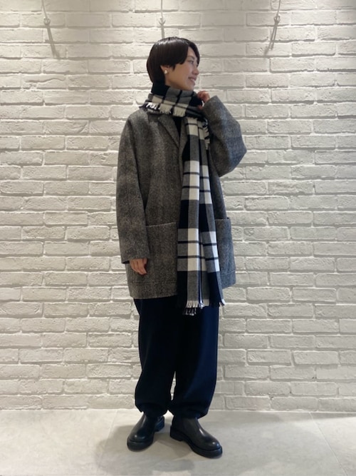 ASAUCE MELER（アソースメレ） ストール マフラー タータンチェック