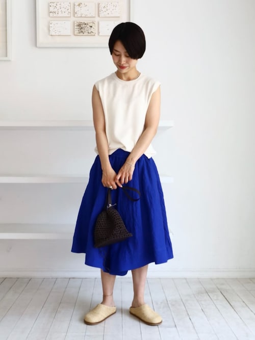 【GALERIE VIE】ドライカノコ ノースリーブ プルオーバー ドライカノコ ノースリーブ プルオーバー（ニット/セーター