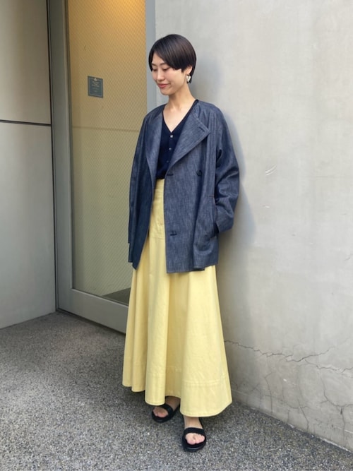 GALERIE VIE（ギャルリー ヴィー） ノーカラーコート コート ステイ