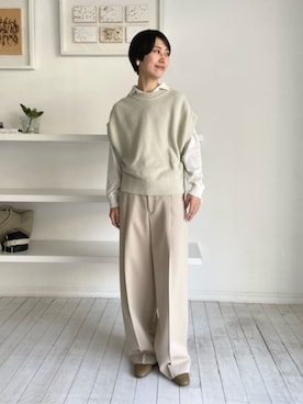 「GALERIE VIE（ギャルリー ヴィー）のアイテム」を使った、TOMORROWLAND_shinpoさん（レディース・164cm）の春コーディネート
