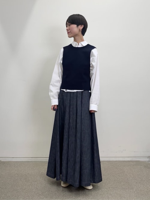 GALERIE VIE（ギャルリー ヴィー） デニムスカート ステイブルーデニム