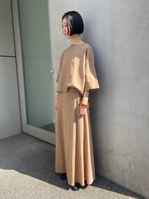 GALERIE VIE（ギャルリー ヴィー）の「リブコンビフレンチリネン A