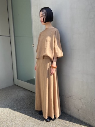 GALERIE VIE（ギャルリー ヴィー）の「リブコンビフレンチリネン