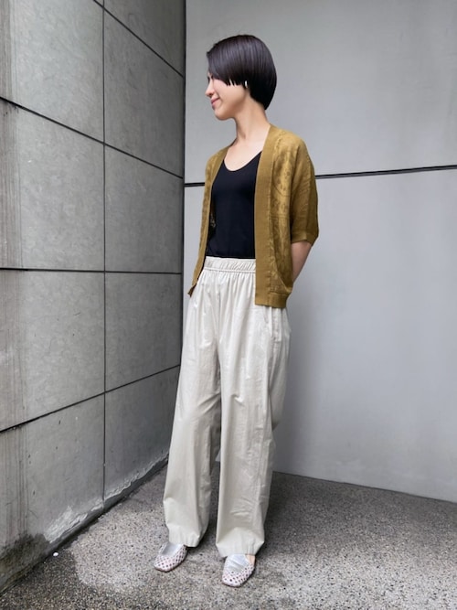 コットンツイル イージーチノパンツ（その他パンツ）｜GALERIE