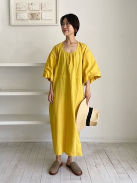 「KIJIMA TAKAYUKI（キジマ　タカユキ）のアイテム」を使った、TOMORROWLAND_shinpoさん（レディース・164cm）の夏コーディネート