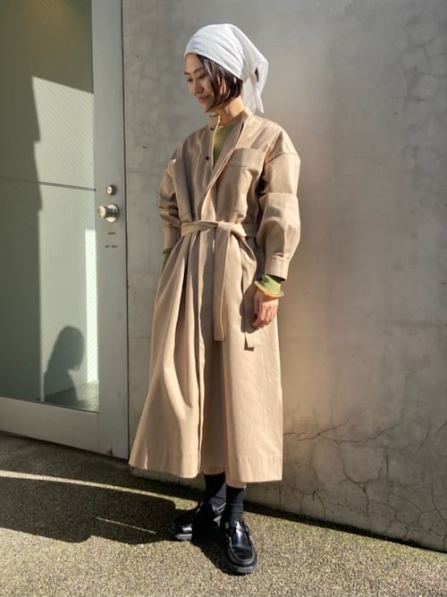 ドライコットンギャバジン フロントポケットコート（その他アウター