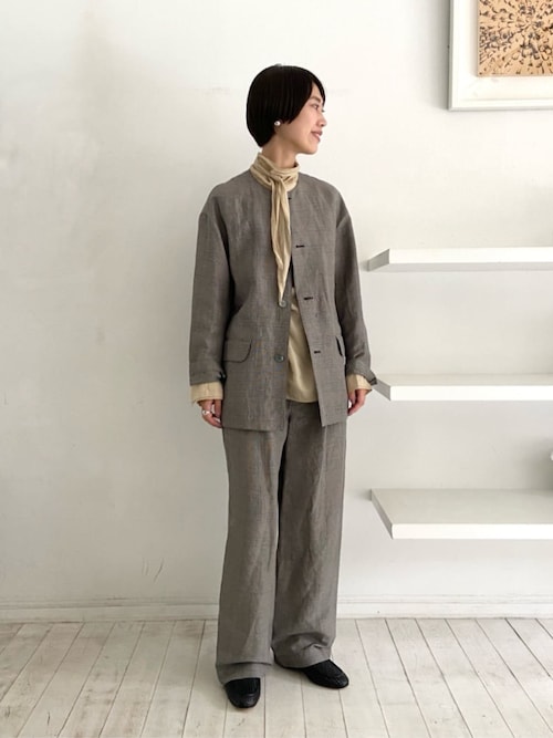 GALERIE VIE（ギャルリー ヴィー） ワイドパンツ パンツ リネン