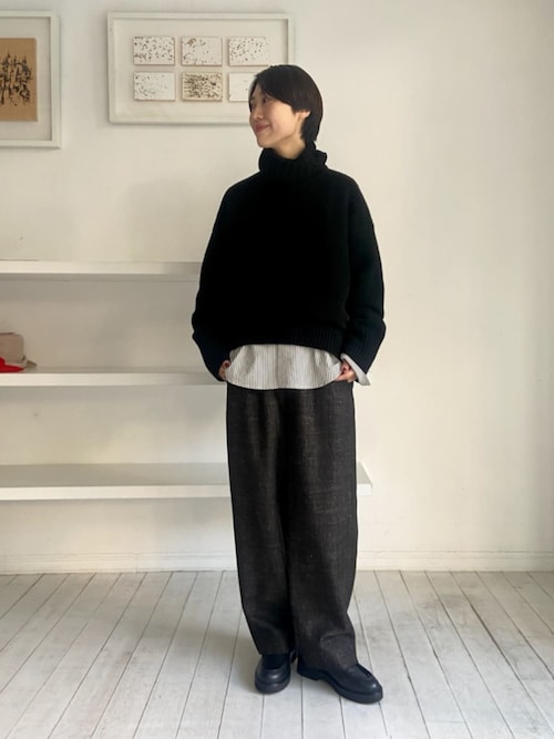 その他 lala モノフラノ リラックスパンツ（その他パンツ）｜GALERIE VIE