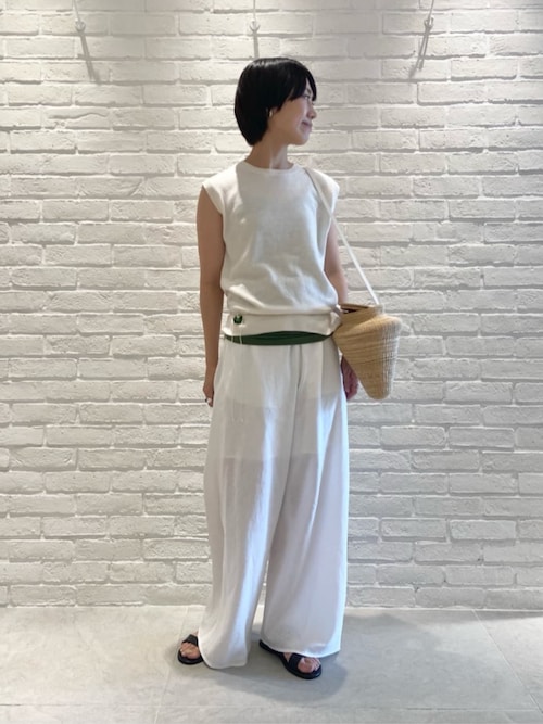 【GALERIE VIE】ドライカノコ ノースリーブ プルオーバー ドライカノコ ノースリーブ プルオーバー｜トゥモローランド