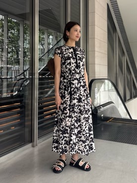 加藤ゆりさん(レディース・163cm)の夏コーディネート