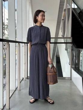 加藤ゆりさん(レディース・163cm)の夏コーディネート