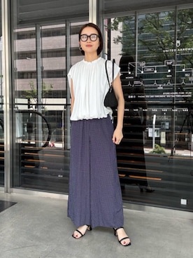 加藤ゆりさん(レディース・163cm)の夏コーディネート