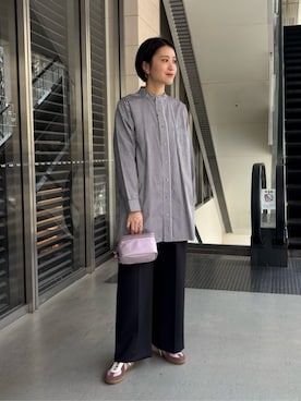 「TICCA（ティッカ）のアイテム」を使った、加藤ゆりさん（レディース・163cm）の春コーディネート