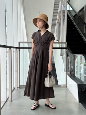 加藤ゆりさん(レディース・163cm)の夏コーディネート