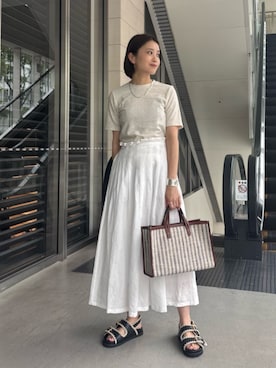 加藤ゆりさん(レディース・163cm)の夏コーディネート