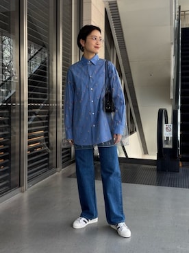 加藤ゆりさん（レディース・163cm）の春コーディネート