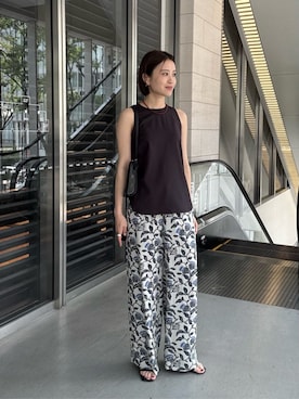 「UNITED ARROWS（ユナイテッドアローズ）のアイテム」を使った、加藤ゆりさん（レディース・163cm）の夏コーディネート