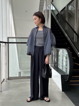 加藤ゆりさん(レディース・163cm)の夏コーディネート