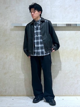 「アイテム（スウェットパンツ）」を使った、soma0702さん（メンズ・172cm・20代）の秋コーディネート