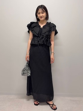 あおいさん(レディース・158cm)の夏コーディネート