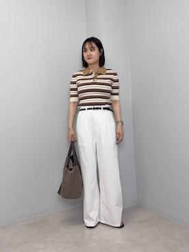 あおいさん(レディース・158cm)の春コーディネート