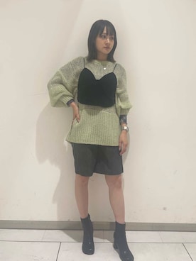 あおいさん(レディース・158cm)の秋コーディネート