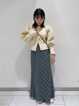 あおいさん（レディース・158cm）の冬コーディネート