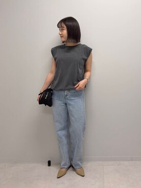 あおいさん(レディース・158cm)の夏コーディネート