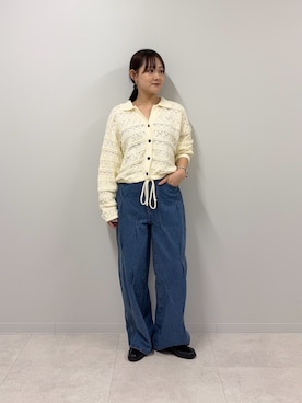 あおいさん（骨格ストレート・レディース・158cm）の秋コーディネート