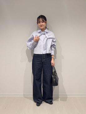 あおいさん（レディース・158cm）の冬コーディネート
