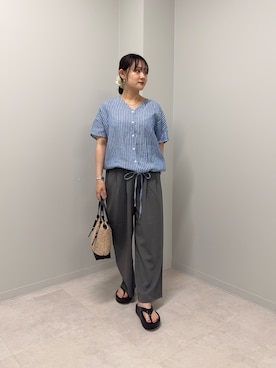 あおいさん（レディース・158cm）の夏コーディネート