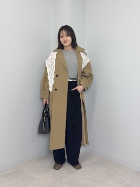 あおいさん(レディース・158cm)の春コーディネート