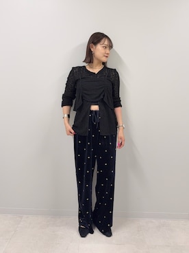 「KBF（ケイビーエフ）のアイテム」を使った、あおいさん（レディース・158cm）の夏コーディネート
