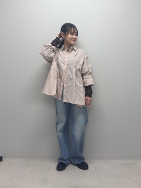 あおいさん（レディース・158cm）の冬コーディネート