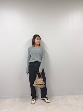 「Lee（リー）のアイテム」を使った、あおいさん（レディース・158cm）の夏コーディネート