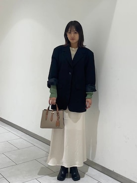 あおいさん(レディース・158cm)の秋コーディネート