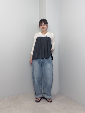 あおいさん(レディース・158cm)の春コーディネート