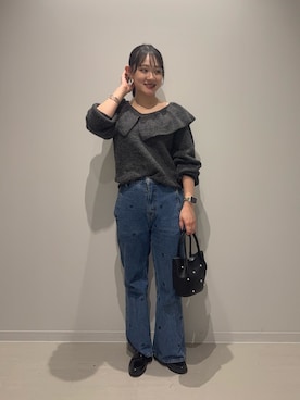 「URBAN RESEARCH Sonny Label（アーバンリサーチサニーレーベル）のアイテム」を使った、あおいさん（レディース・158cm）の冬コーディネート